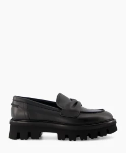 Loafer Natalia Moc Zwart^Agl Clearance