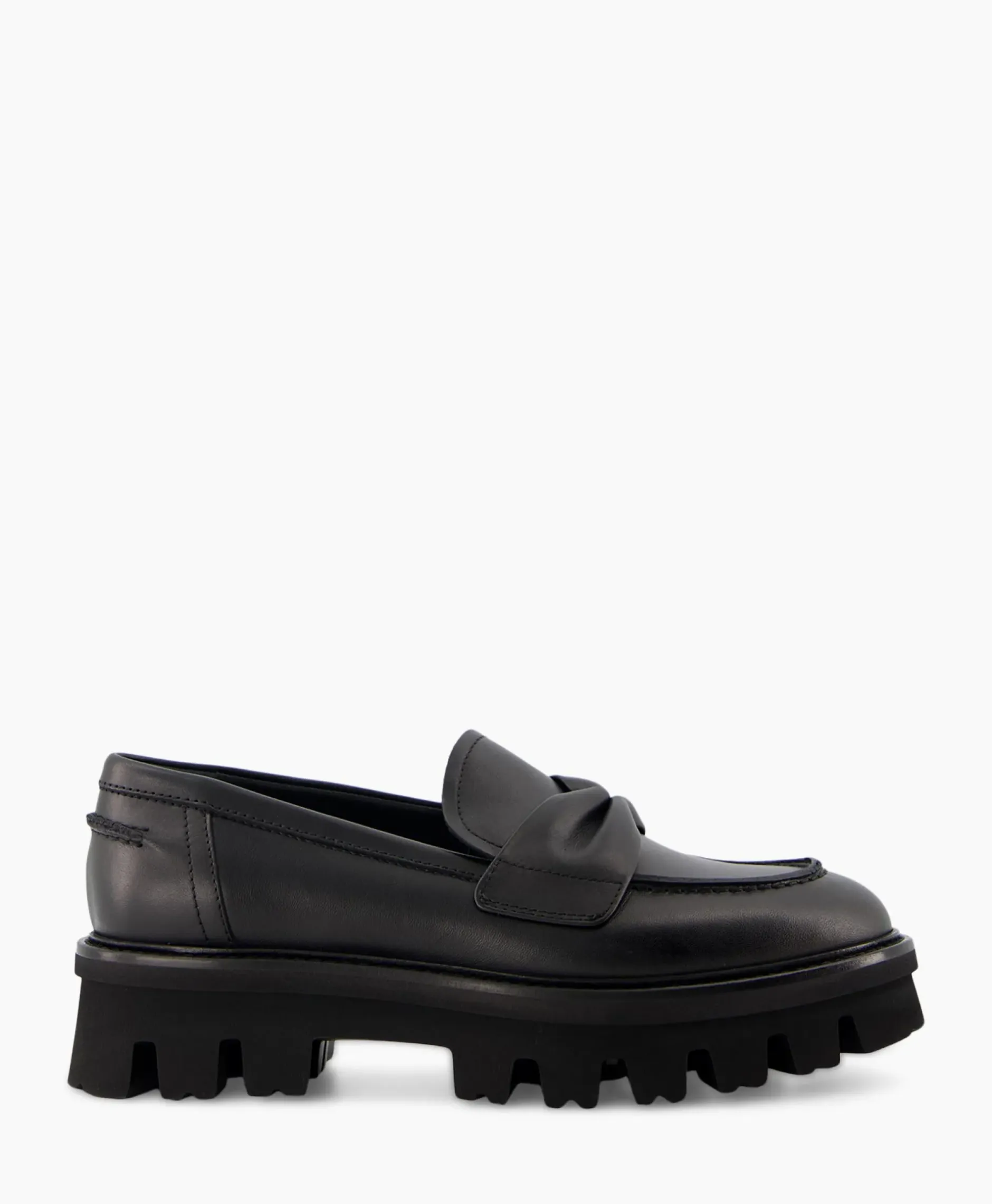 Loafer Natalia Moc Zwart^Agl Clearance