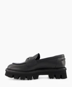 Loafer Natalia Moc Zwart^Agl Clearance