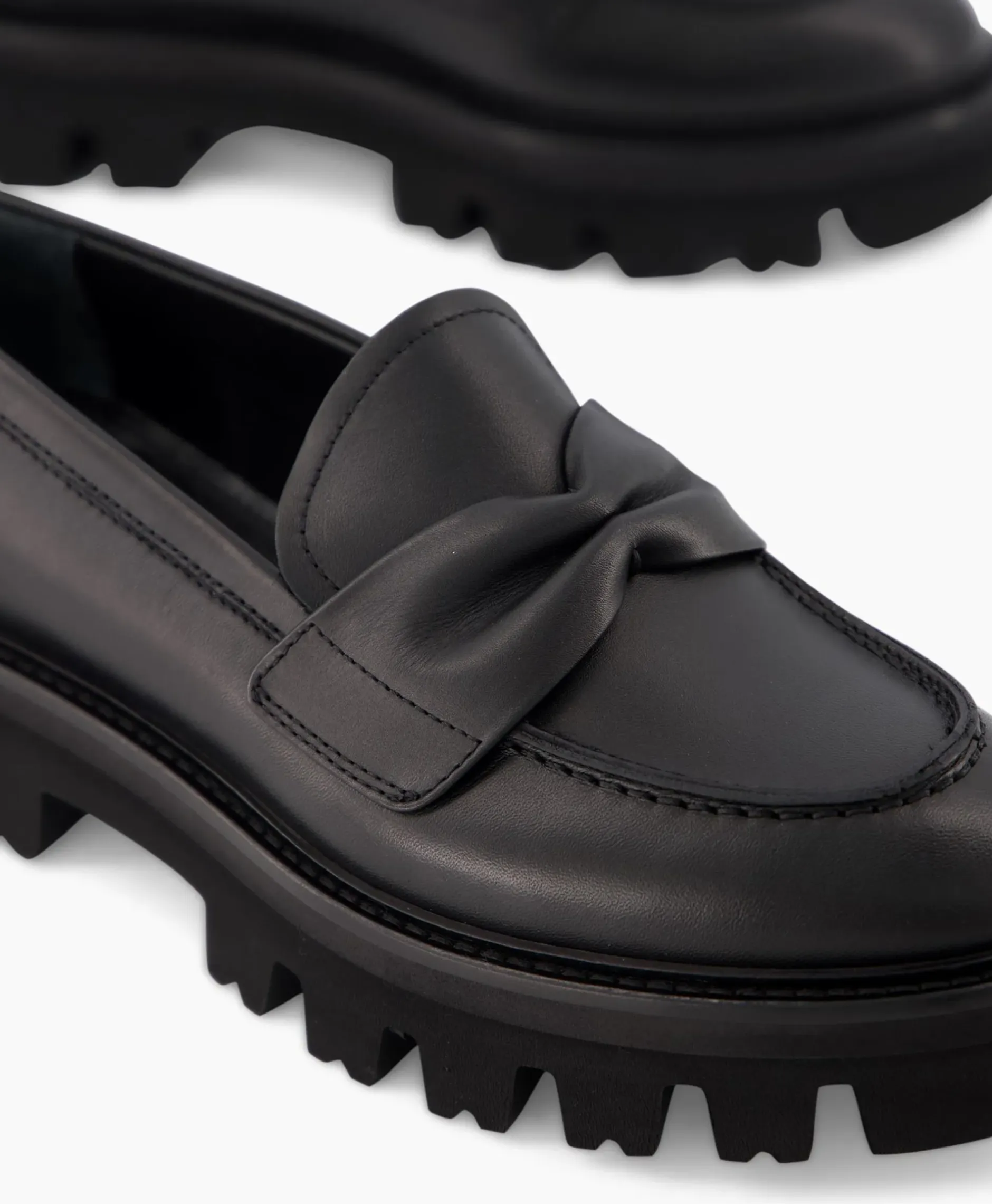 Loafer Natalia Moc Zwart^Agl Clearance