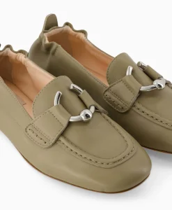 Loafer Sheryl Moc Khaki^Agl Best