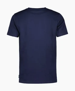 T-Shirt Basic Midden Blauw^Airforce New
