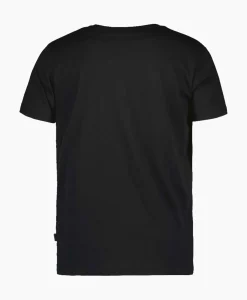 T-Shirt Korte Mouw Basic Zwart^Airforce Hot