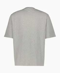 T-Shirt Korte Mouw Ami Am Antraciet^Ami Paris Sale