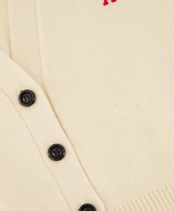 Vest Red Adc Cardigan Beige^Ami Paris Online