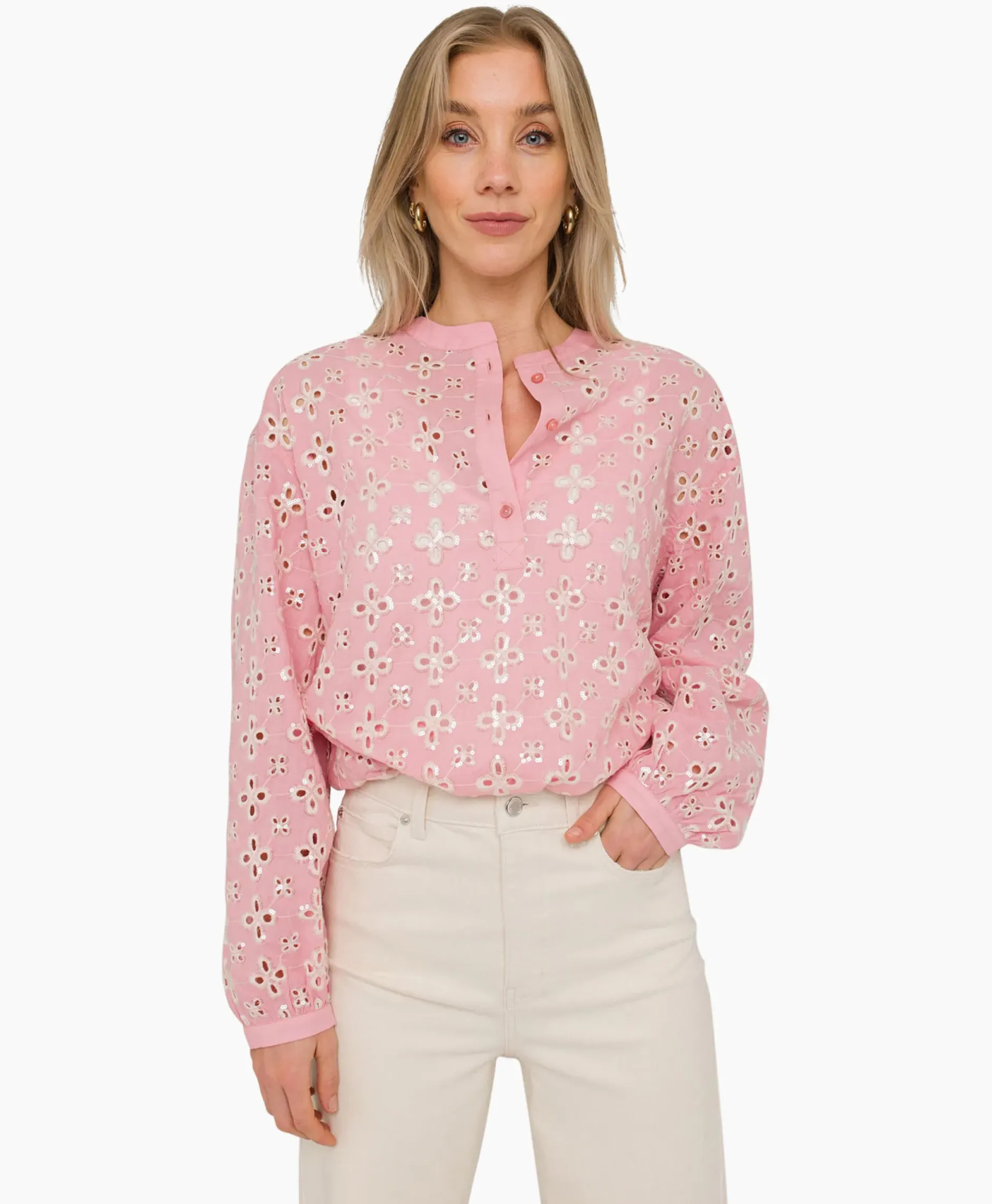 Blouse 17A05-03393 Rose^Anna Van Toor Outlet