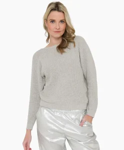 Pullover 21A09-02818B Licht Grijs^Anna Van Toor Online