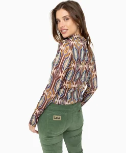 T-Shirt 26A04-03587A Blauw^Anna Van Toor Outlet