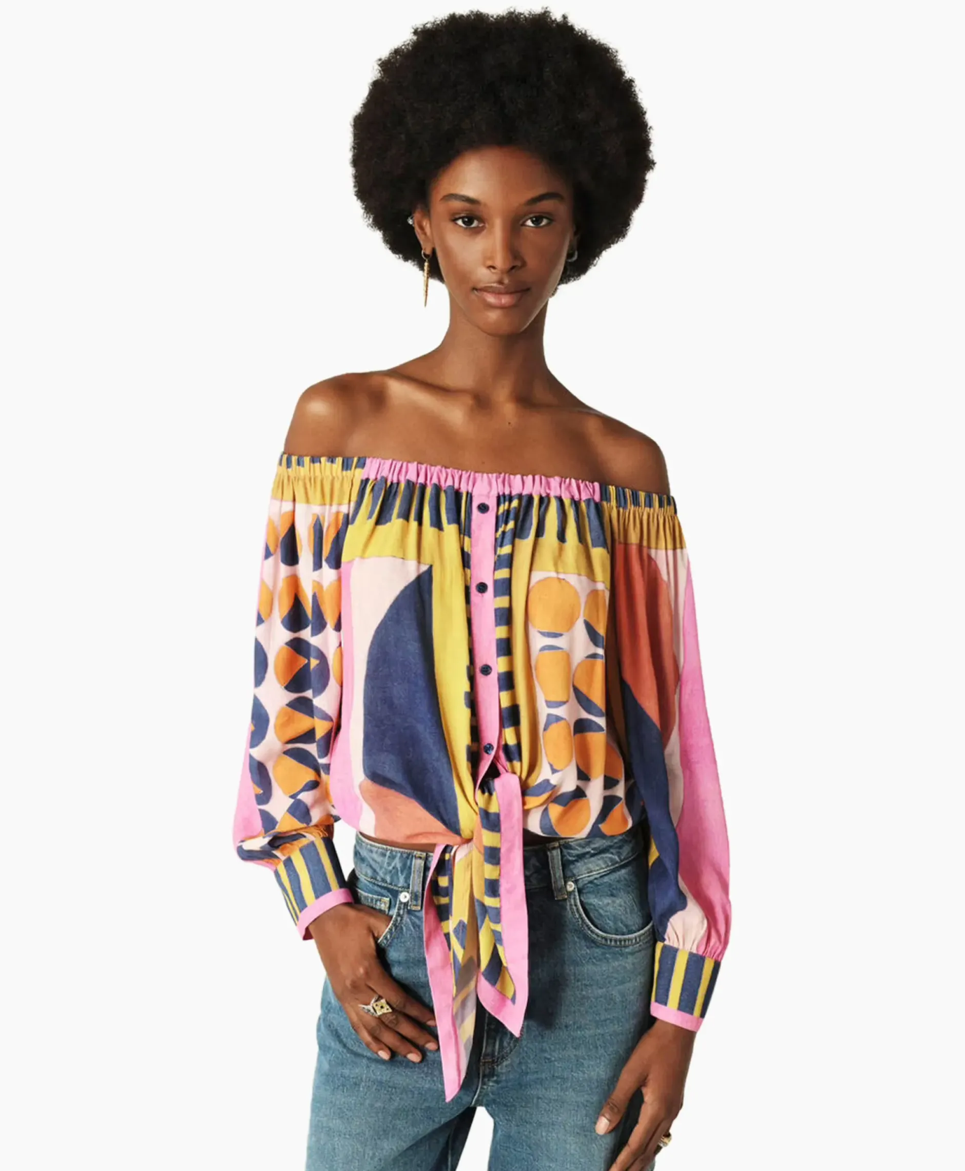 Ba&Sh Blouse Malena Roze^Ba&sh Discount