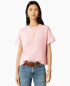 Ba&Sh T-Shirt Korte Mouw Rosie Pink^Ba&sh