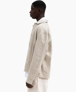 Bram's Fruit Overshirt Linen Beige^Bram's Fruit