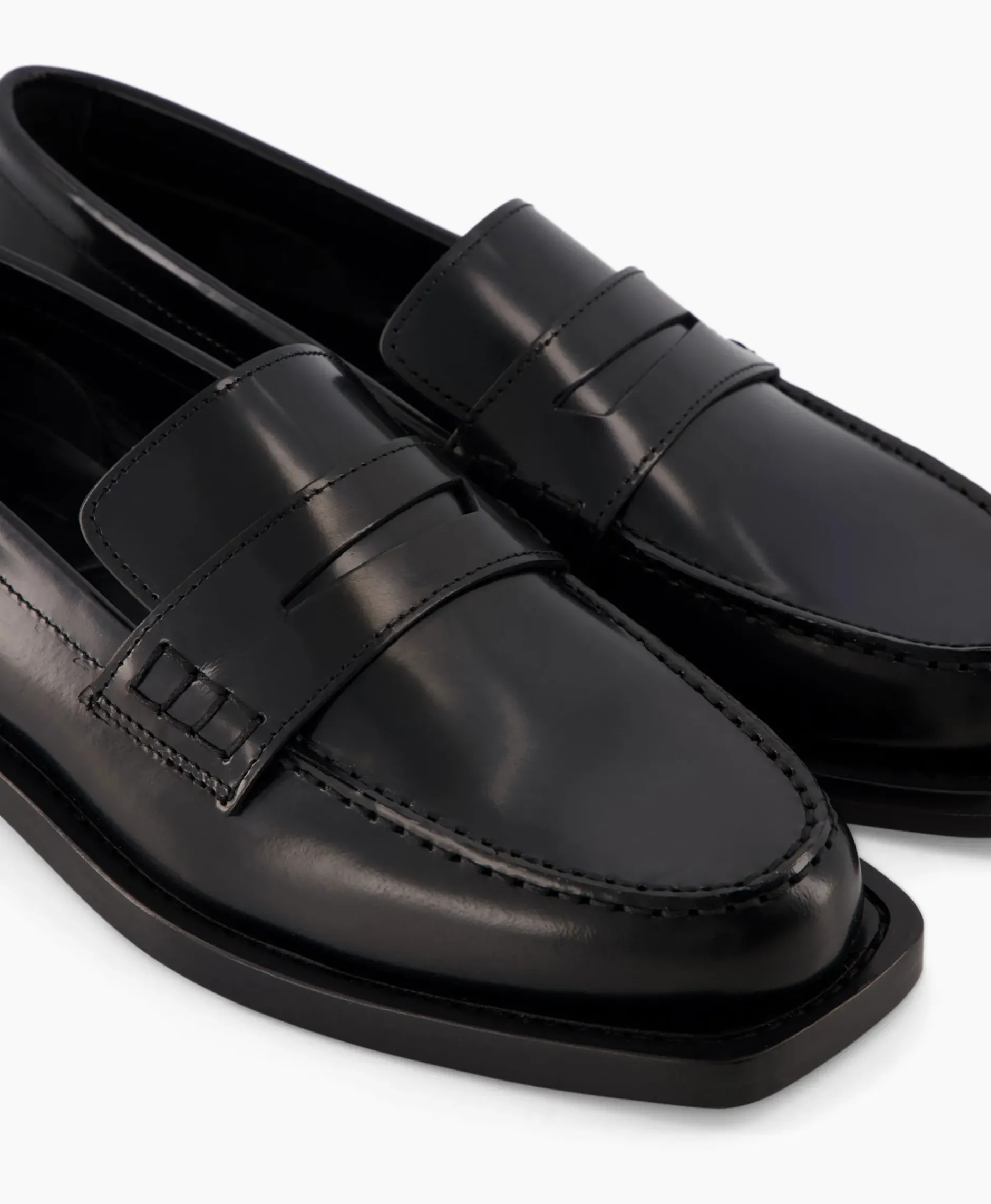 Loafer Zwart^Closed Outlet