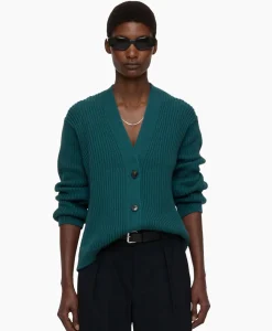Vest Wrap Long Sleeves Groen^Closed Discount