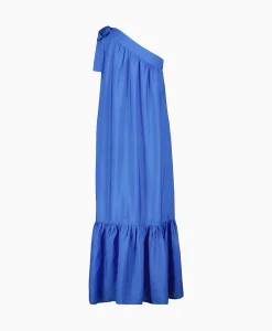Co'Couture Maxi Jurk Callum Assymetrisch Blauw^Co'couture Outlet
