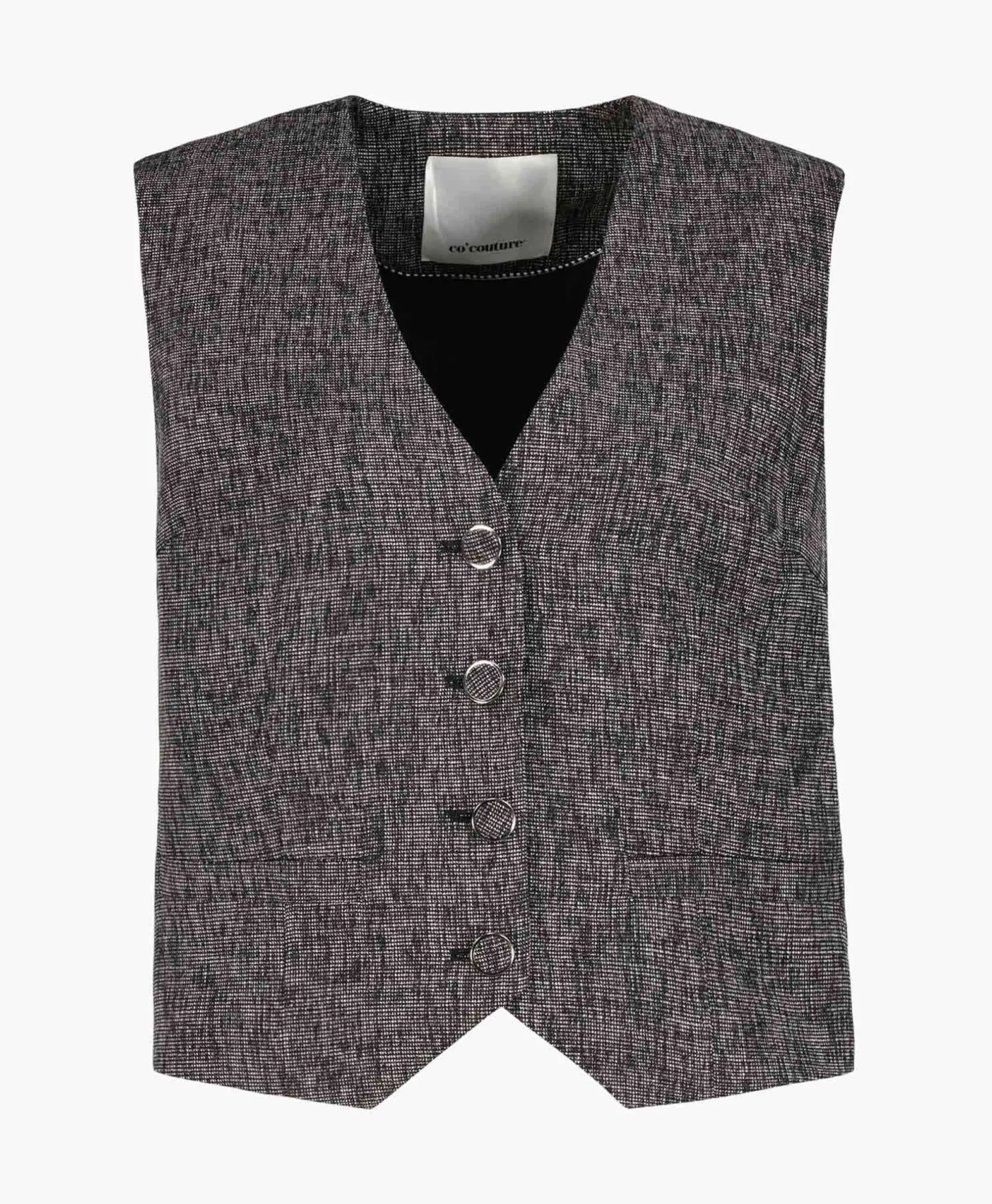 Co'Couture Vest Tamia Zwart^Co'couture Clearance