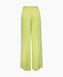 Pantalon Toile Satin Jacquard Palazzo Geel^Forte_forte