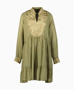 Mini Jurk Short New All Over Cotton Goud^Greek Archaic Kori