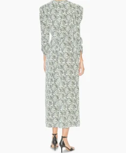 Midi Jurk Albini-Ga Ecru^Isabel Marant Best