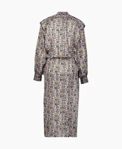 Midi Jurk Lokeya-Gb Zwart^Isabel Marant Outlet