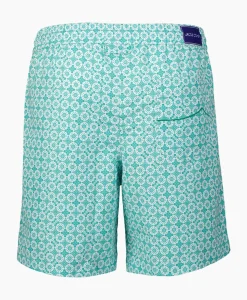 Zwembroek Circles Print Groen^Jacob Cohen Sale