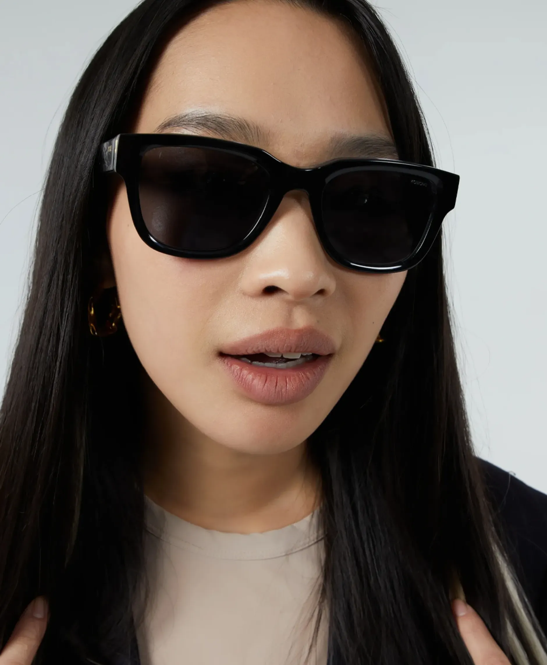 Zonnebril Danny Black Clear Zwart^Komono Sale