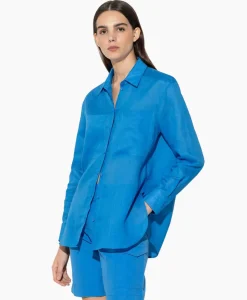 Blouse 298331/3500-0 Blauw^Luisa Cerano Best
