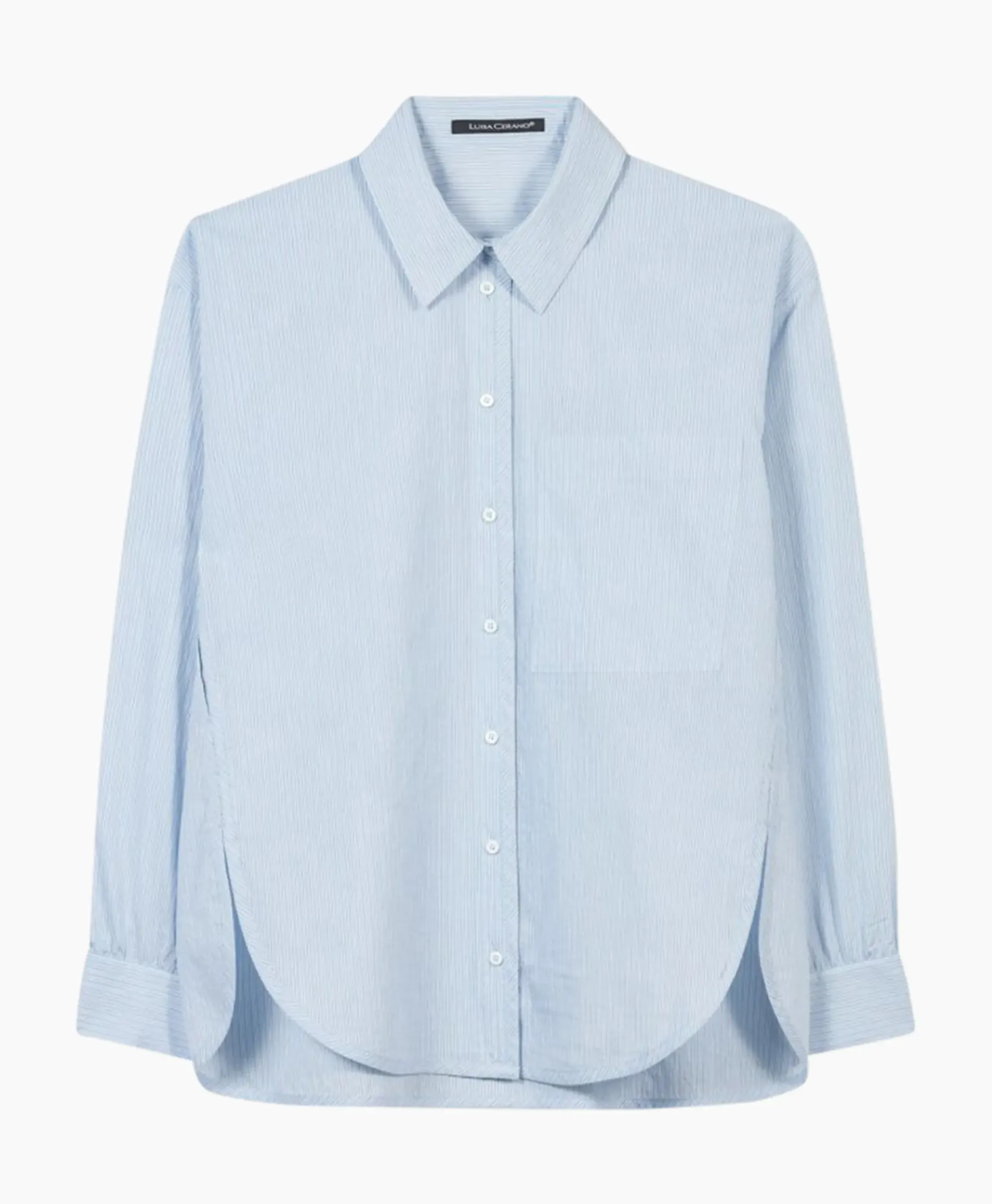 Blouse 298442/3600-0 Blauw Dessin^Luisa Cerano Outlet