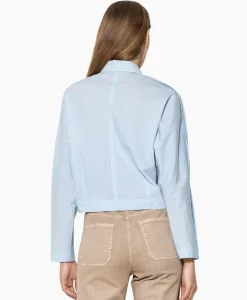 Blouse 298422/3600-0 Blauw Dessin^Luisa Cerano New
