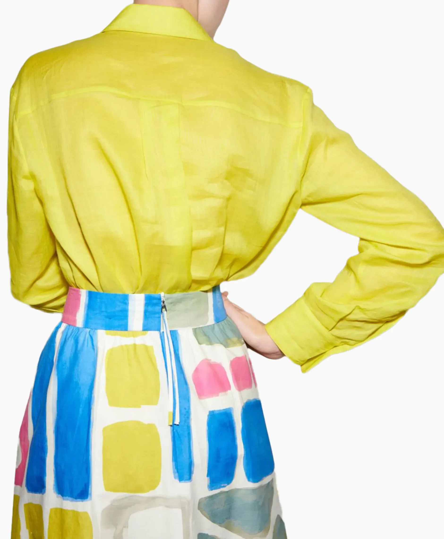 Blouse 298331/3500-0 Geel^Luisa Cerano Best