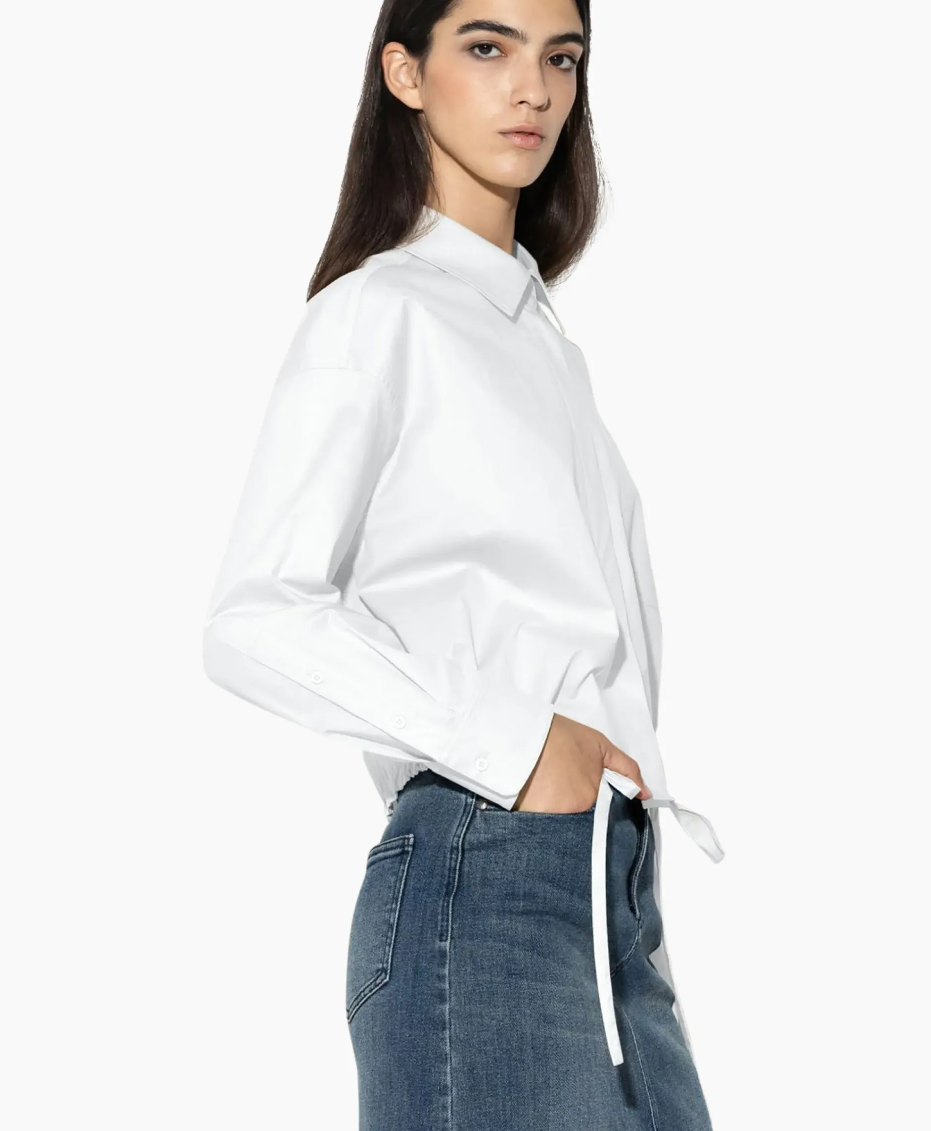 Blouse 298421/3384-0 Wit^Luisa Cerano
