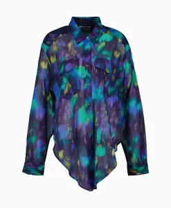 Marant Etoile Blouse Nath-Gb Blauw^Marant Étoile Discount