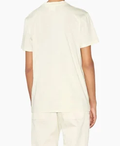 Marant Etoile T-Shirt Korte Mouw Ziliani-Ga Ecru^Marant Étoile