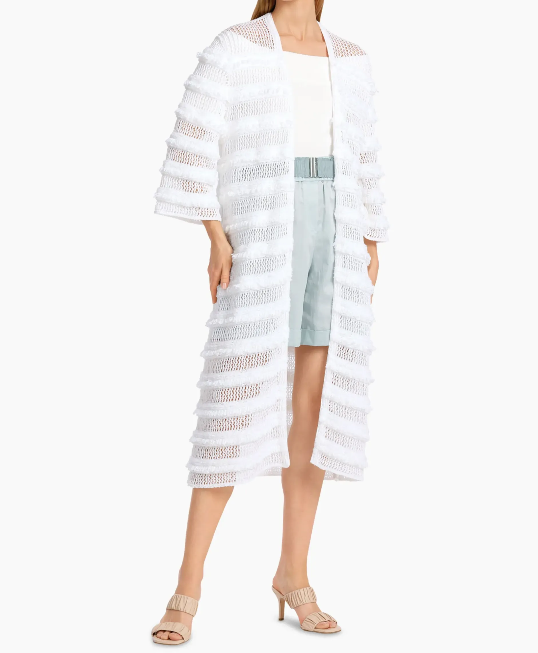 Coat Wc 11.05 M41 Wit^Marccain Collectie