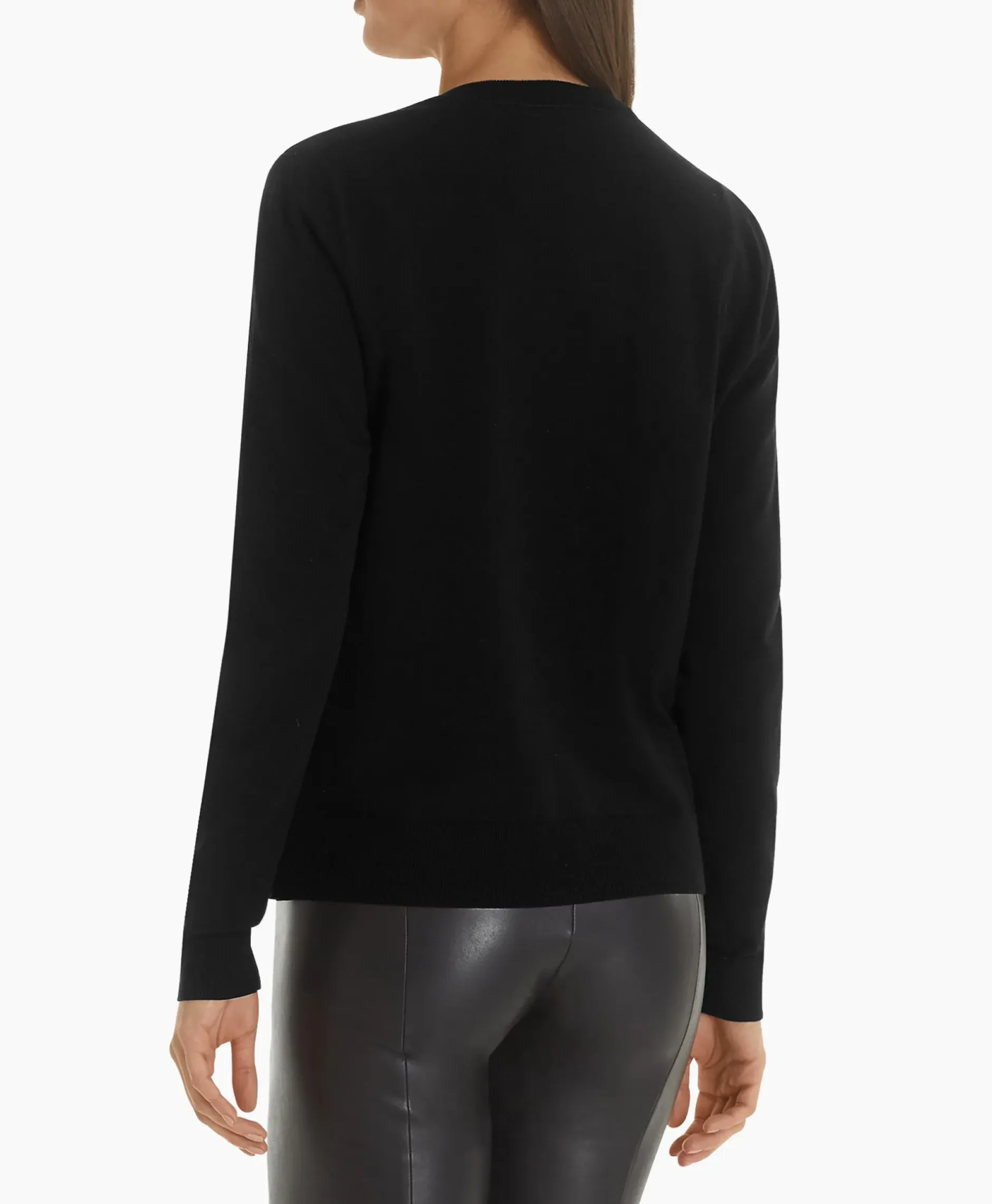 Vest +E 39.01 M11 Zwart^Marccain Essentials