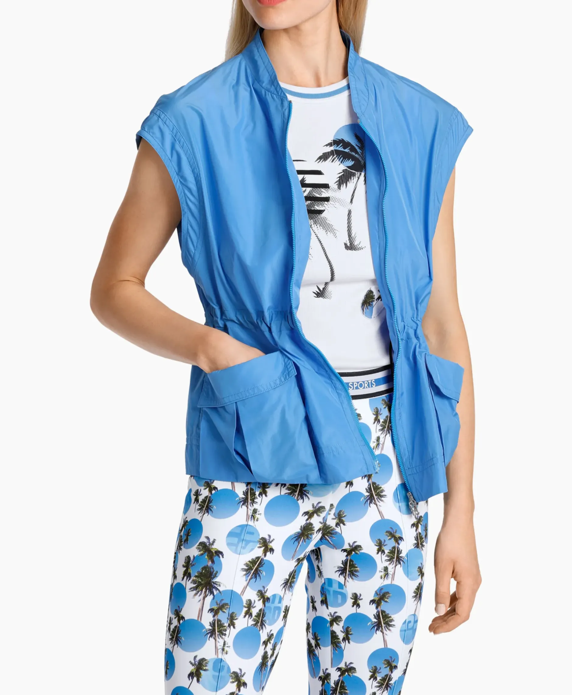 Vest Ws 37.03 W47 Donker Blauw^Marccain Sport Sale
