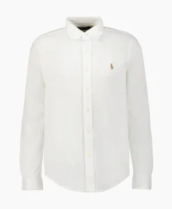 Overhemd Oxford Mesh Wit^Ralph Lauren Discount