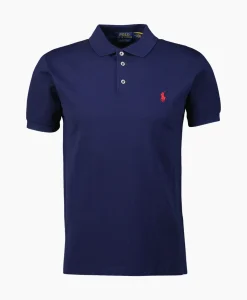 Polo Short Sleeve Knit Donker Blauw^Ralph Lauren Outlet