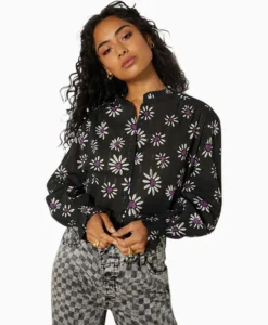 Blouse Ace Zwart^Refined Department Discount