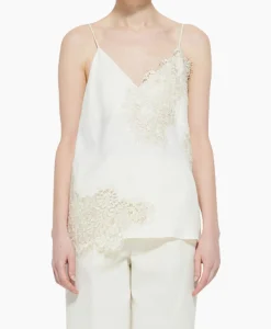 Rohe Top Lace Camisole Ecru^Róhe Hot