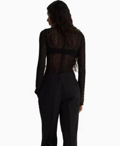 Rohe Top Lace Zwart^Róhe Outlet