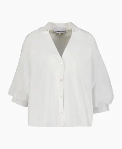 Blouse Banyan Wit^Sea Me Happy New