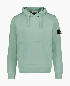 Hoodie 64151 Licht Groen^Stone Island Sale