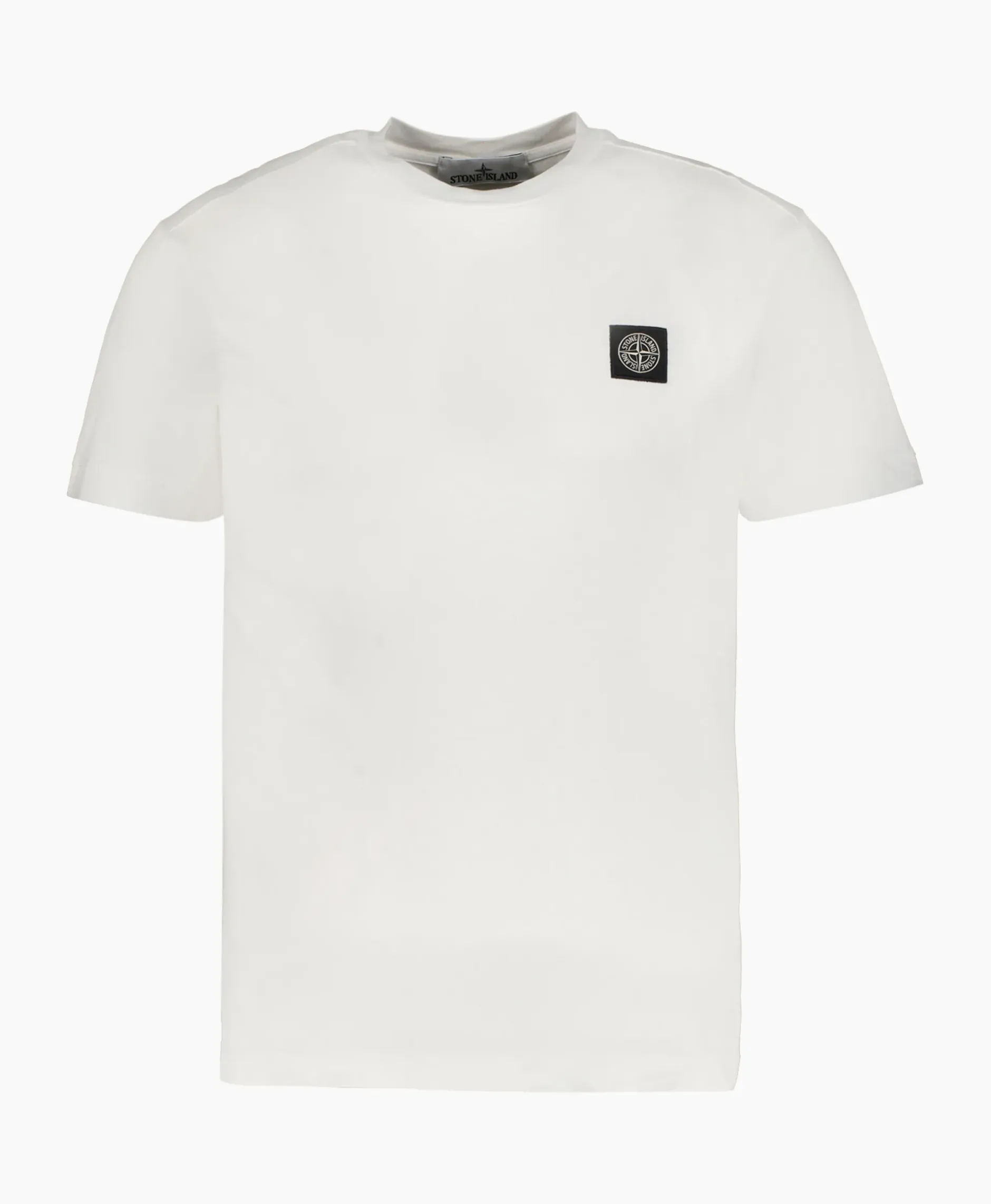 T-Shirt 24113 Wit^Stone Island Discount