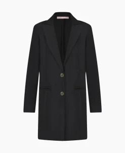Blazer Jazzy Bonded Zwart^Studio Anneloes Best