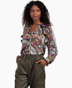 Blouse Revelin Voile Paisley Combo L^Studio Anneloes New