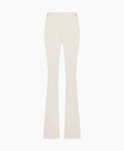 Broek Flair Long Shiny Bnd Trousers Off White^Studio Anneloes