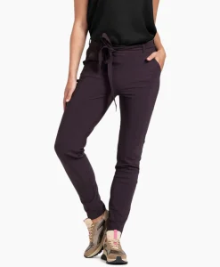 Broek Katlyn Bonded Trousers Bruin^Studio Anneloes