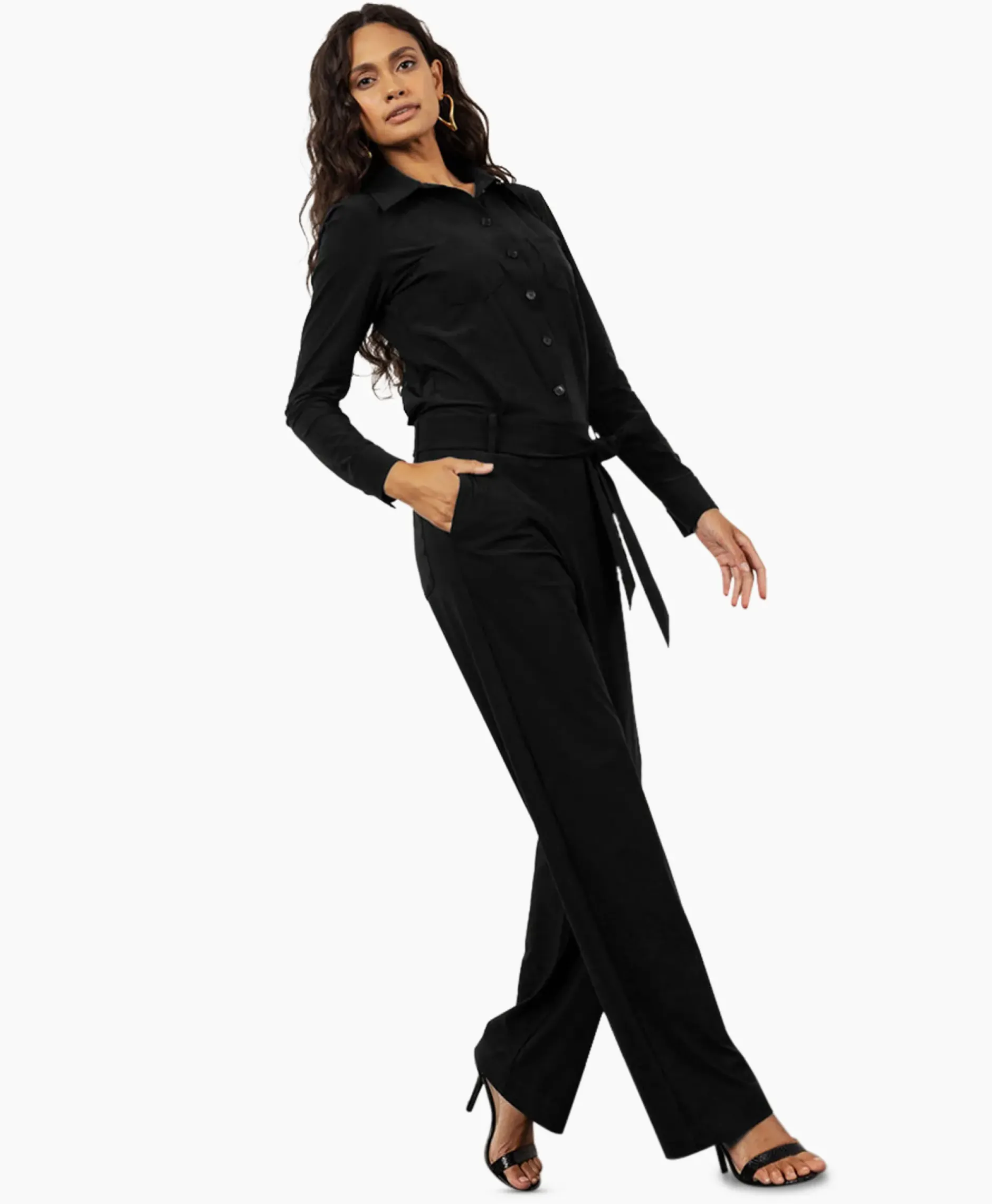 Jumpsuit Angel Ls Zwart Dessin^Studio Anneloes Online
