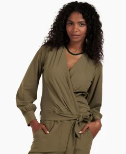 Jumpsuit Feda Bruin Dessin^Studio Anneloes Best
