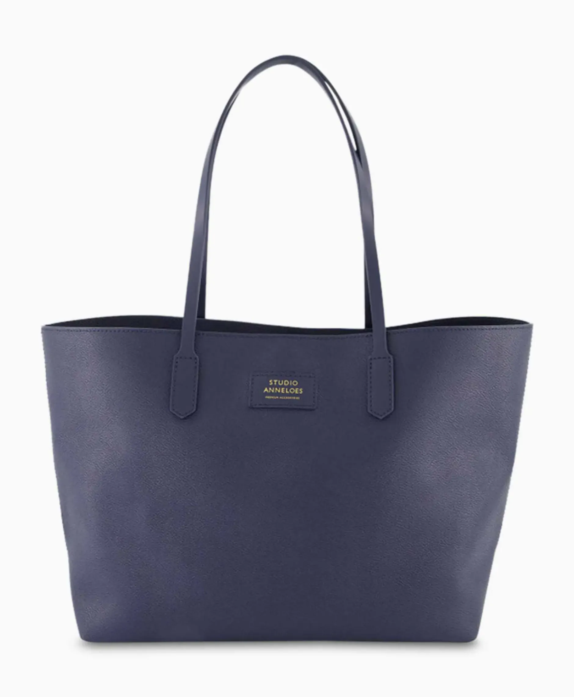 Sneaker Shopper Sa Solid Donker Blauw^Studio Anneloes